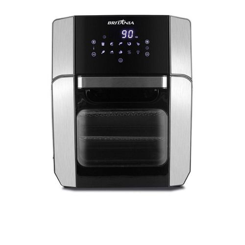 Fritadeira elétrica britânia air fry oven 12 litros preto 220v bfr2100p 063802064