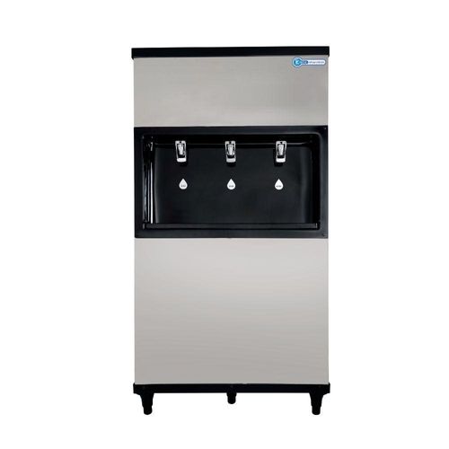 Bebedouro Industrial Coluna Knox 100L Uniq 2 Torneias Geladas 1 Torneira Natural Inox 220V (KX10-D NG 3T UNIQ)