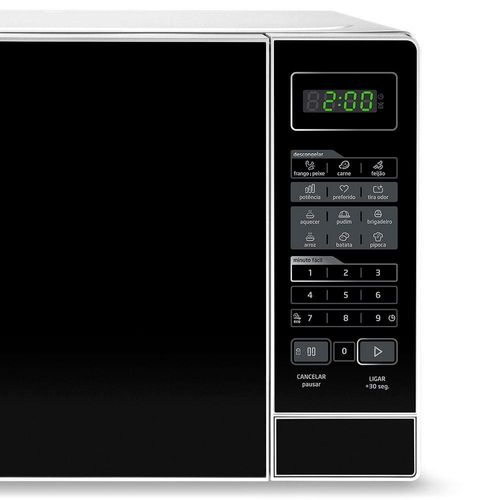 Forno de Micro-ondas Midea MRAS2 com Função Eco Branco - 20L 220v