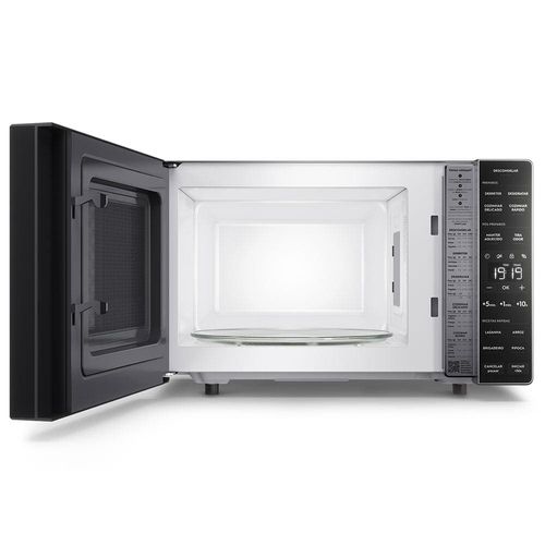 Forno de Micro-ondas Electrolux Efficient ME23S com Função Manter Aquecido Prata - 23 L 220V