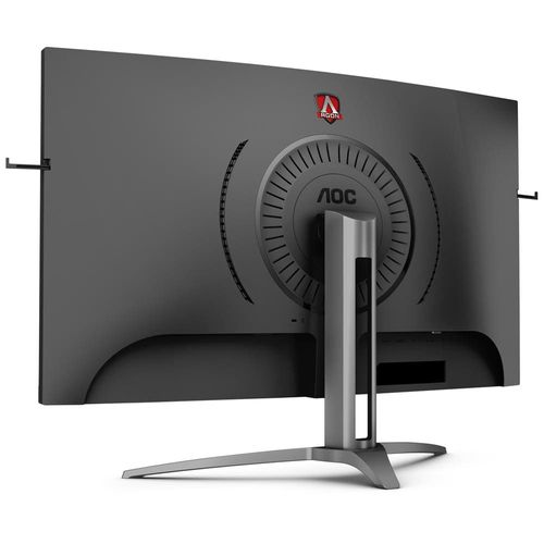 Monitor Gamer Curvo AOC Agon AG323FCXE 31,5" Widescreen FULL HD 1920x1080 165Hz 1ms AMD FreeSync Premium - Preto