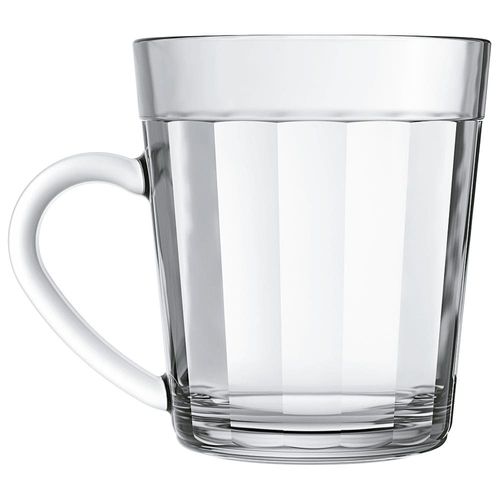 Conjunto de Canecas Copo Americano em Vidro 270 ml – 4 Peças