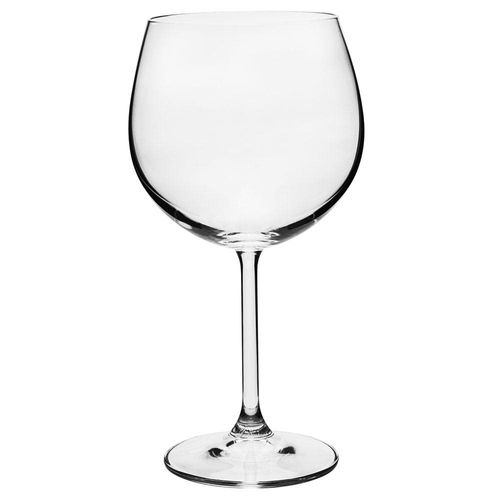 Conjunto de Taças para Vinho Borgonha Bohemia em Cristal 570 ml - 6 Peças