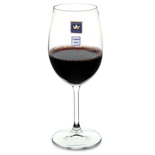 Conjunto de Taças para Vinho Tinto Bohemia Anna 450 ml em Cristal Ecológico – 6 Peças