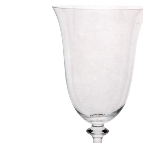 Conjunto de Taças para Água Bohemia Angela 350 ml em Cristal Ecológico - 6 Peças