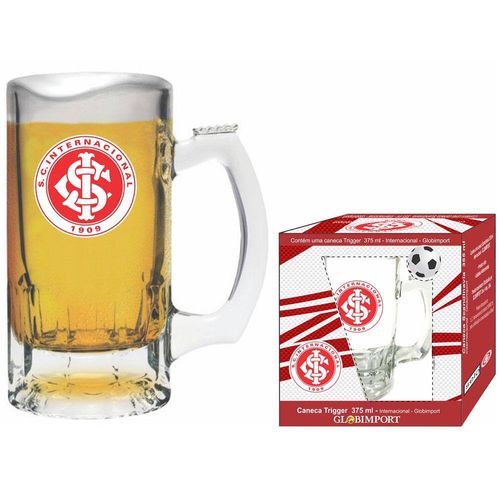 Caneca Trigger para Cerveja Globimport Brasão Internacional - 375ml