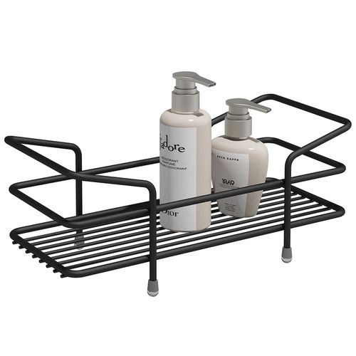 Suporte Multiuso Forma Dry Organizador de Bancada - Preto