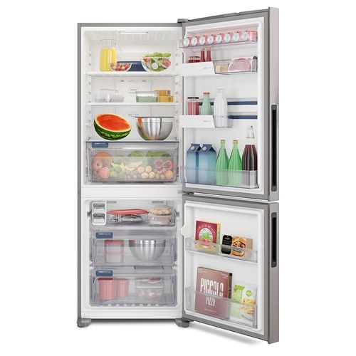 Geladeira Electrolux IB7S Frost Free Inverse Efficient com AutoSense Inox Look - 490L 110V