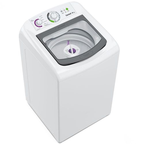 Lavadora de Roupas Consul 9kg CWB09BB com Dosagem Econômica e Ciclo Edredom – Branca 110V