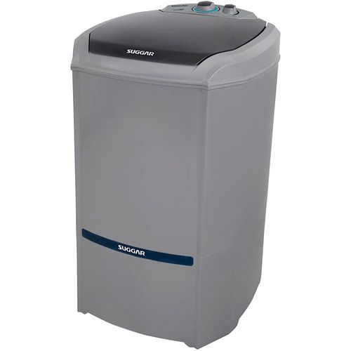 Tanquinho de Lavar Roupa 20kg Suggar Lavamax Eco LE2001/2002PR com 6 Programas de Lavagem – Prata 110V