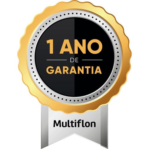 Frigideira Multiflon Induct+ Antiaderente Quartzo Preta - 26 cm