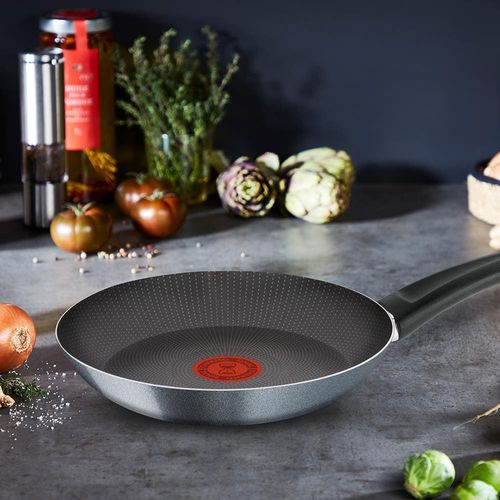Frigideira Francesa Rochedo Limpa Fácil Colors em Alumínio com Revestimento Antiaderente Grafite – 22 cm