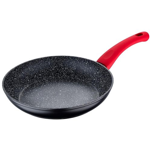 Frigideira Bergner Toledo em Alumínio Forjado com Revestimento em Marble e Fundo de Indução 24 cm – Preta