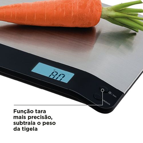 Balança de Cozinha Black+Decker BC500 Inox 5kg