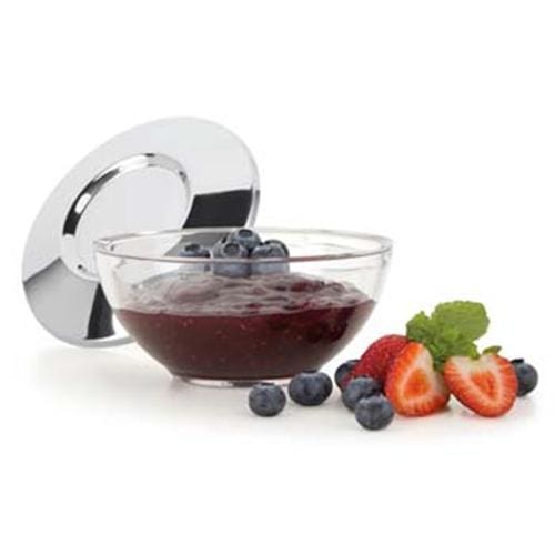 Pote Forma Vision 171 em Poliestireno com Tampa Inox