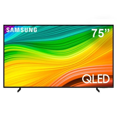 Smart TV QLED 75” 4K Samsung 75Q60D Gaming Hub, AI Energy Mode, Alexa built in, Wi-Fi Bluetooth USB