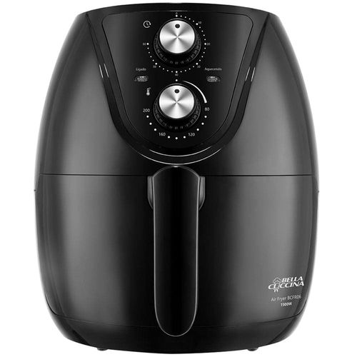 Fritadeira Air Fryer Bella Cuccina BCFR06 3,5L - Preta 110V