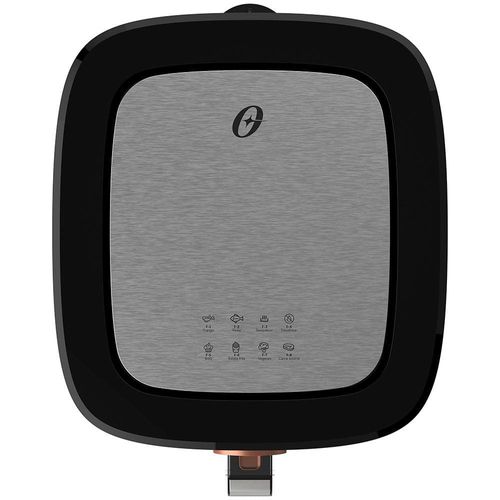 Fritadeira Elétrica Sem Óleo Air Fryer 2 em 1 Oster OFRT660 4,8L com Função Desidratar – Black Inox 110V