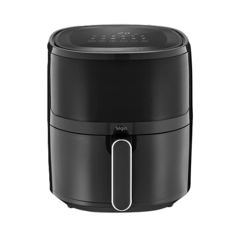 Fritadeira Elétrica sem óleo Air Fryer Elgin Visio Fry 5 litros Digital - Preto 220V
