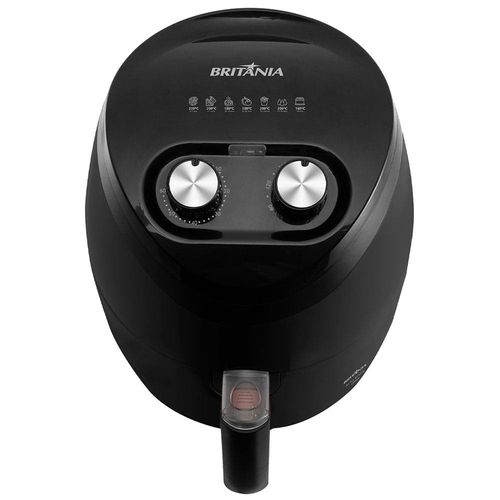 Fritadeira Elétrica Sem Óleo Air Fryer Britânia BFR25P 3,5L - Preta 220V