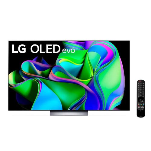 Smart TV 65" 4K LG OLED65C3PSA Evo 120Hz, G-Sync FreeSync, Bluetooth, ThinQ AI, Alexa, Google, 4 HDMIs