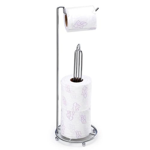 Porta Papel Higiênico Triplo Arthi Premium - Cromado