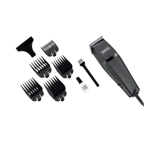 Máquina de Cortar Cabelo Wahl Easy Cut com 5 Pentes - Preta 220V