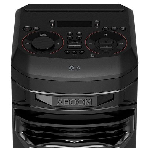 Torre de Som Acústica LG XBOOM RNC7 com Multi Bluetooth, Karaokê, Entrada de Microfone e Guitarra