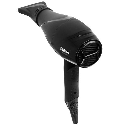 Secador de Cabelos Philco PSC3050 com Íon Tourmaline Motor AC Profissional Preto – 2000W 220V