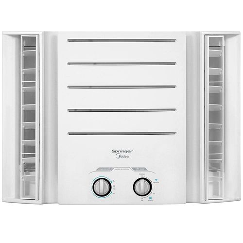 Ar-Condicionado de Janela Springer Midea QCK07 Frio 7.500 BTUs Mecânico - Branco 110V