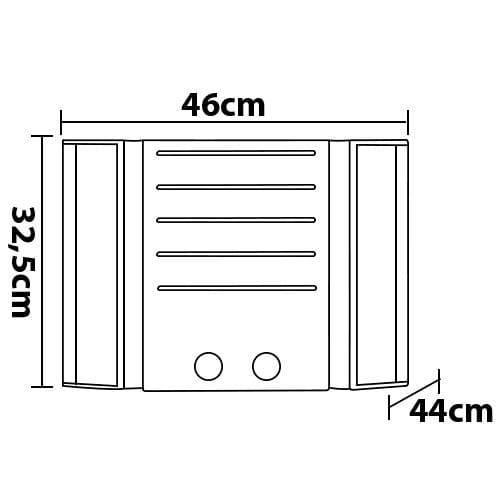 Ar-Condicionado de Janela Springer Midea QCK07 Frio 7.500 BTUs Mecânico - Branco 110V