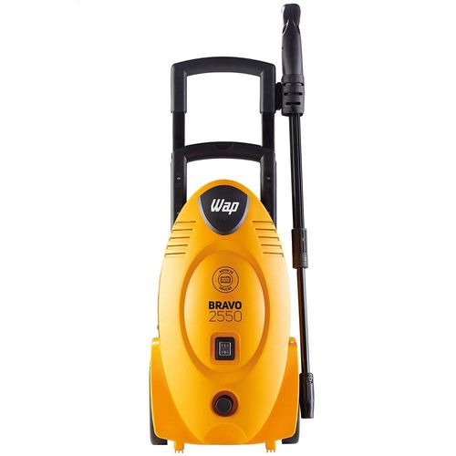 Lavadora de Alta Pressão Wap Bravo 2550 com Motor de Indução, 1800 PSI, Bico Turbo Aplicador de Detergente e Sistema Stop Total - 1700W 110V