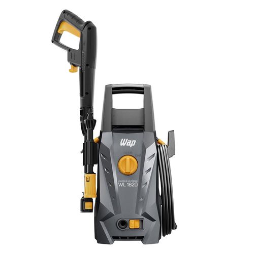 Lavadora de Alta Pressão WAP WL 1820 1500PSI 1400W com Sistema Stop Total – Cinza e Amarelo 220V