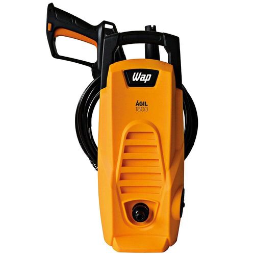 Lavadora de Alta Pressão Wap Ágil 1800 Compacta com Jato de Água Leque e Concentrado, 1300PSI e Sistema Stop Total - 1400W 110V