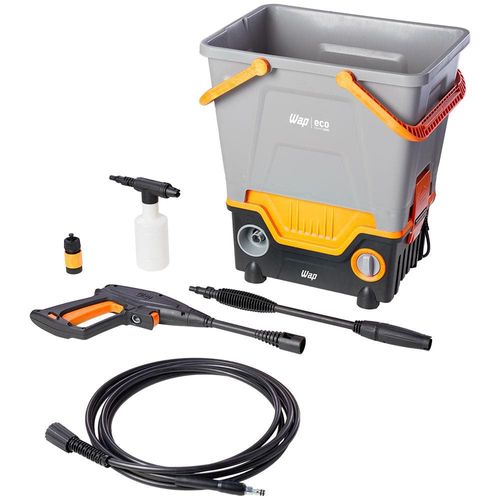 Lavadora de Alta Pressão WAP Eco Smart 2200 1700psi com Aplicador de Detergente e Lança com Bico Regulável (Leque e Concentrado) 220V