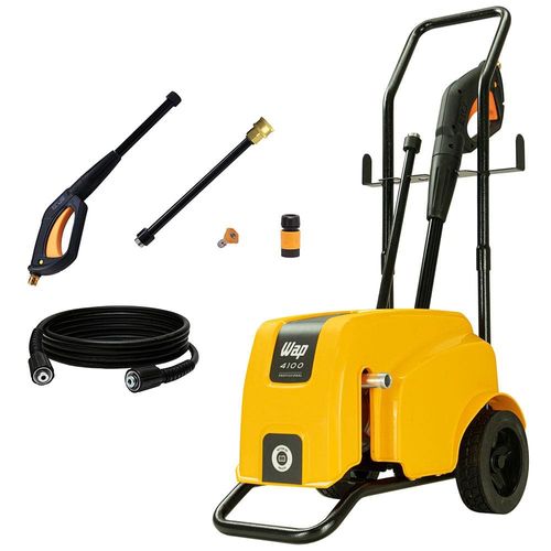 Lavadora de Alta Pressão Profissional Wap 4100 1500W com Engate Rápido e Mangueira de 7,5m 220V