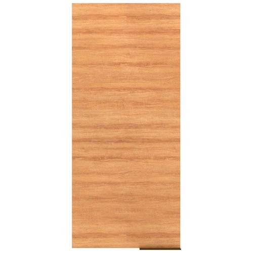 Armário Aéreo Bartira Cristal MDP 15mm com 1 Porta e 2 Prateleiras - 40cm de largura Lâmina Mel