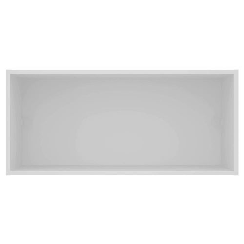 Armário de Geladeira Bartira Rubi com 1 Porta - 80cm de largura Branco/Freixo
