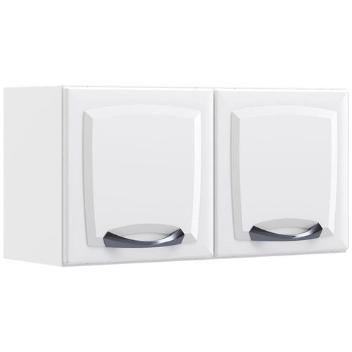 Armário Aéreo Duplo Itatiaia New Premium com 2 Portas - 80cm de largura Branco