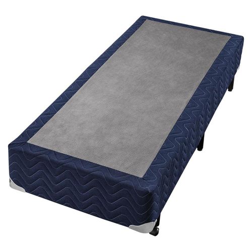 Base Box para Colchão Solteiro AmericanFlex Nero Gel 24x88x188 cm - Azul