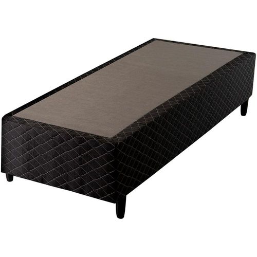 Base Box para Colchão de Solteiro Hellen Universal 38x88x188cm - Preto