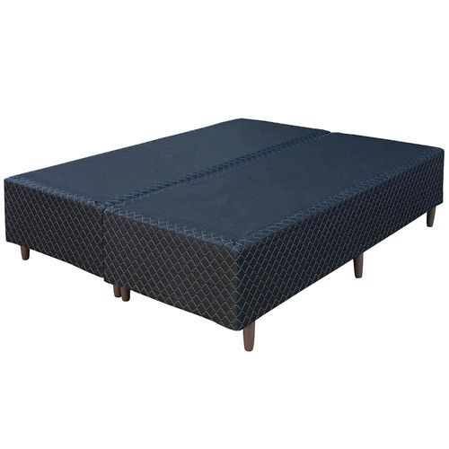 Base Box Queen Size Umaflex Universal com Revestimento em Tecido Poliéster 38x158x198cm – Preto