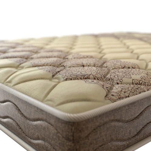Colchão de Solteiro Probel Guarda Costas Espuma D33 14x78x188cm - Bege/Marrom