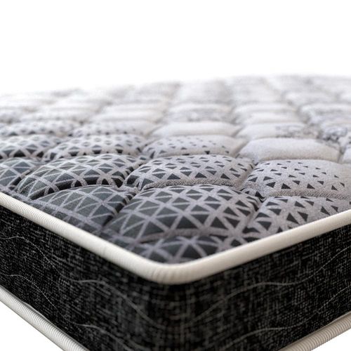 Colchão de Solteiro Probel Guarda Costas Espuma D23 14x78x188cm - Branco/Preto