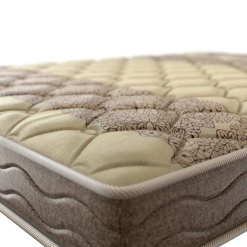 Colchão de Casal Probel Guarda Costas Espuma D28 14x138x188cm - Bege/Marrom
