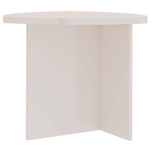 Mesa de Centro Artely Delta com Tampo de 60x58 cm - Off White