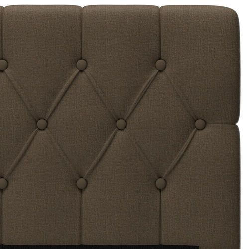 Cabeceira para Cama King Size Probel Califórnia em Tecido Suede Marrom