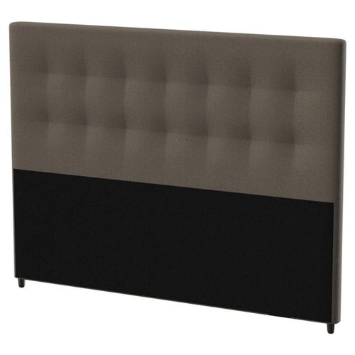 Cabeceira para Cama King Size Probel Texas em Tecido Suede Bege