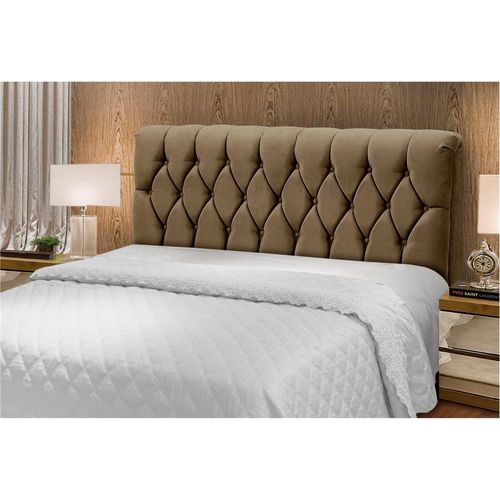 Cabeceira para Cama Queen Size Dobue Palladium Castor