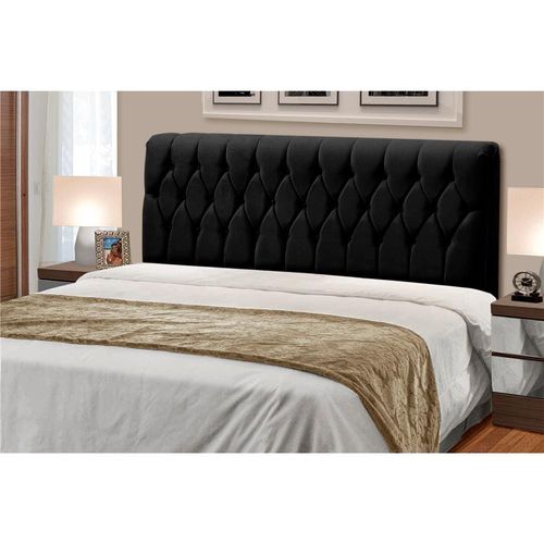 Cabeceira para Cama King Size Dobue Palladium Preto